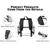 Keepcross Clear Stadium Backpack 12x6x12 Mini Small Clear Bag Stadium
