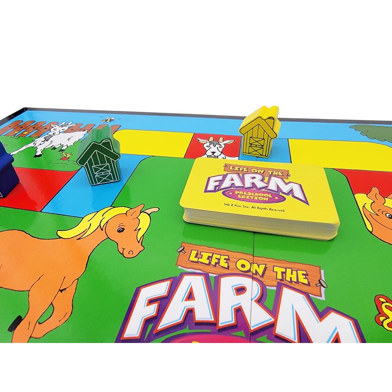 Juego de mesa Life on The Farm - Edición preescolar