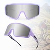 WANWAN Men Women Sports Sunglasses, Baseball Cycling Running Softball 80s