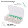 Cepillos interdentales Cepillos de limpiador de dientes desechables ultra apretables
