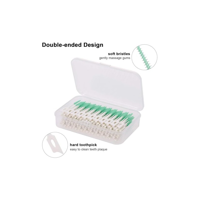 Cepillos interdentales Cepillos de limpiador de dientes desechables ultra apretables