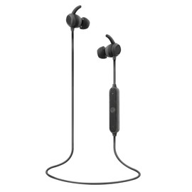 TNB Ergonomic Wireless Headphones with Bluetooth 4.1 Connection - Built-in Microphone and Volume Control - Black and Grey
