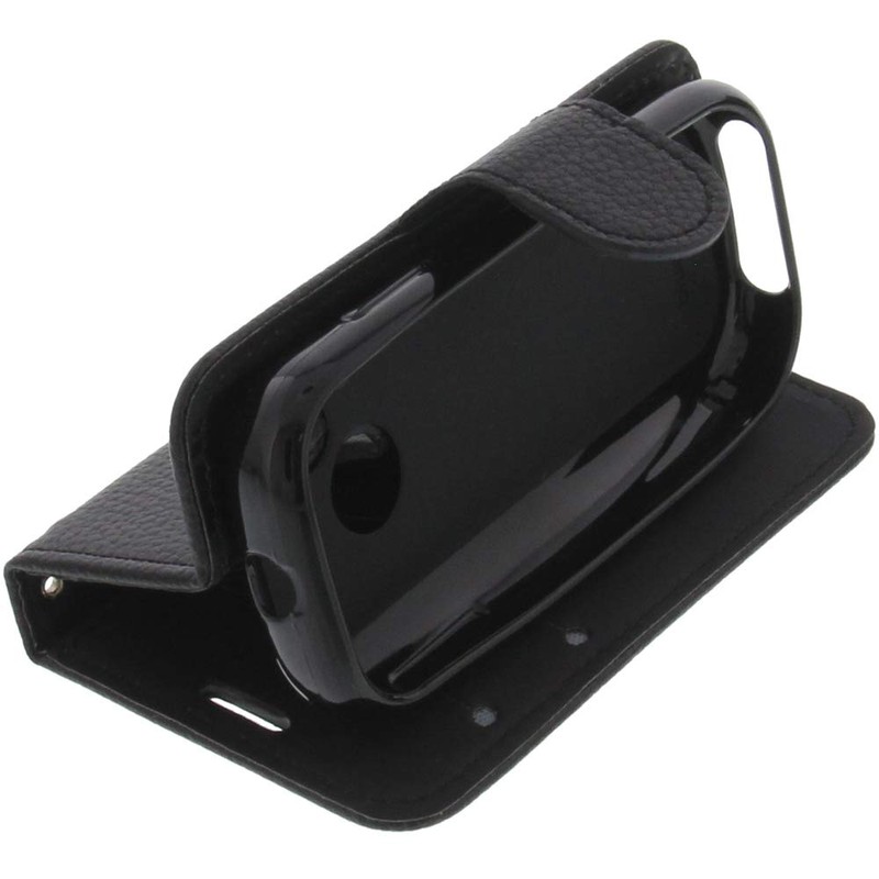 foto-kontor Case Compatible with Swisstone BBM 320 Book Style Black