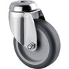 Tente Swivel Castor with Back Hole 75 mm Agila Rustproof