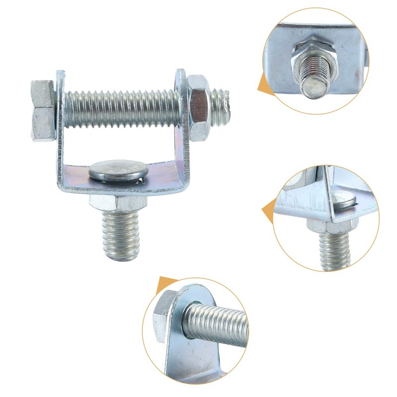 DUZEPA 2PCS Motorcycle Spotlight Brackets Adjustable Spot Lights Mount Bracket