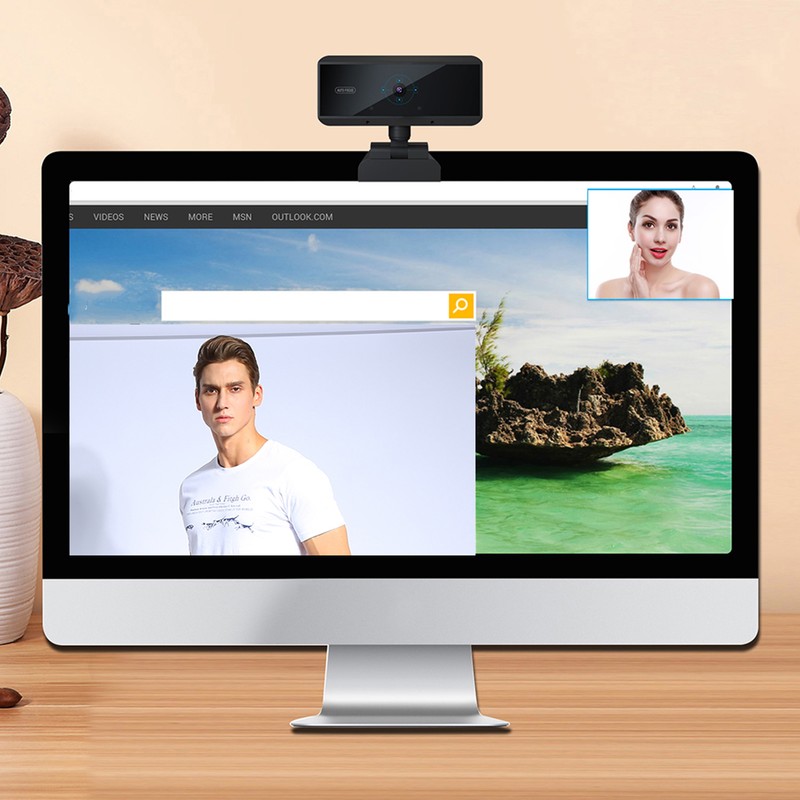 1080P Computer Camera Built‑In MIC HD for Video Conferencing Computer