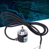 Encoder 5‑24V DC AB 2 Phase Incremental Rotary Solid Shaft