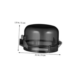 Generic 5Pcs Childproof Gas Stove Knob Covers Oven Safety Knob Shields for Kitchen Proofing Easy Install Sturdy Protection from Burns Compatible with Knobs