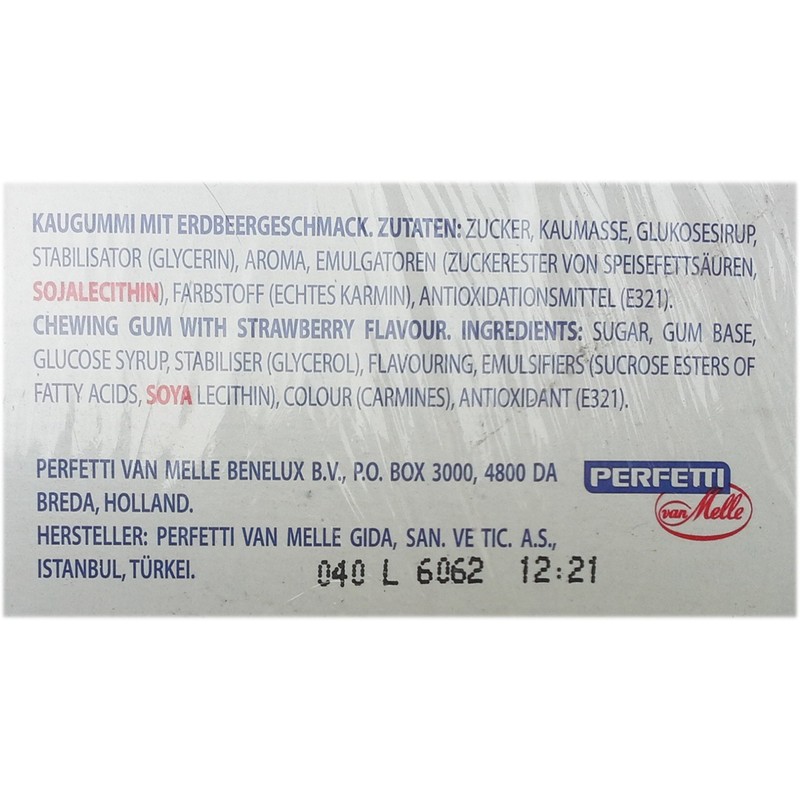 Chupa Chups Big Babol Erdbeere Kaugummi 20er Display, 1er Pack