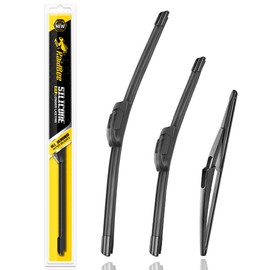 Raidbee® Silicone Windshield Wiper blades 3 pack Replacement for NISSAN Rogue 2023-2014 Pathfinder 2020-2013/INFINITI QX60 2023-2014 All-Season Silicone Windshield Wipers 26" 17" 12"