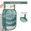 Durable Collapsible Laundry Baskets, Tear-resistant Pop Up Hamper for Laundry,