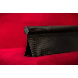 KederUk Awning Rail Piping 6mm Double Flap + Solid PVC Core Keder Camping/Tent Black