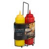 Chef Aid Sauce Bottles in Stand, Multi-Colour,10E11386