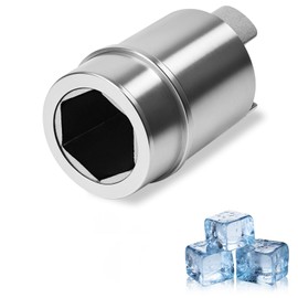 2220458 WP2220458 Refrigerator Ice Makers Coupling Compatible with Whirlpool Kenmore KitchenAid 7GS2SHAXMS00 ED2LHAXMB10, Coupler Replace 920920 8206688 2198627 AP6006687 PS11739763
