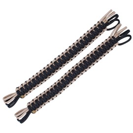 BubbasGarageTv - Paracord Door Straps for Jeep Wrangler CJ YJ TJ JK JL JT (Tan)