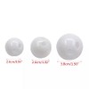 Plastic Bells, Balls, Set of 10, White, Plastic Bells, Safety
