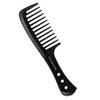 Boorika Wide-Tooth Comb C Smooth, Sturdy, and Anti-Static Comb for