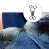 Hook and Eye Closures Sewing Hooks and Eyes Nickel Hook