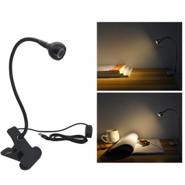 Clip Light, LED Desk Light, 4 Steps Dimmer, Warm Color, 360° Rotation, USB Light, Energy Saving, Eye Care, Reading Light, Desk Light, Desk Light, Clamp Light, Desk Light, Clamp