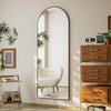 VETROVUE Full Length Mirror, 65 x 24 Standing Arched Mirror