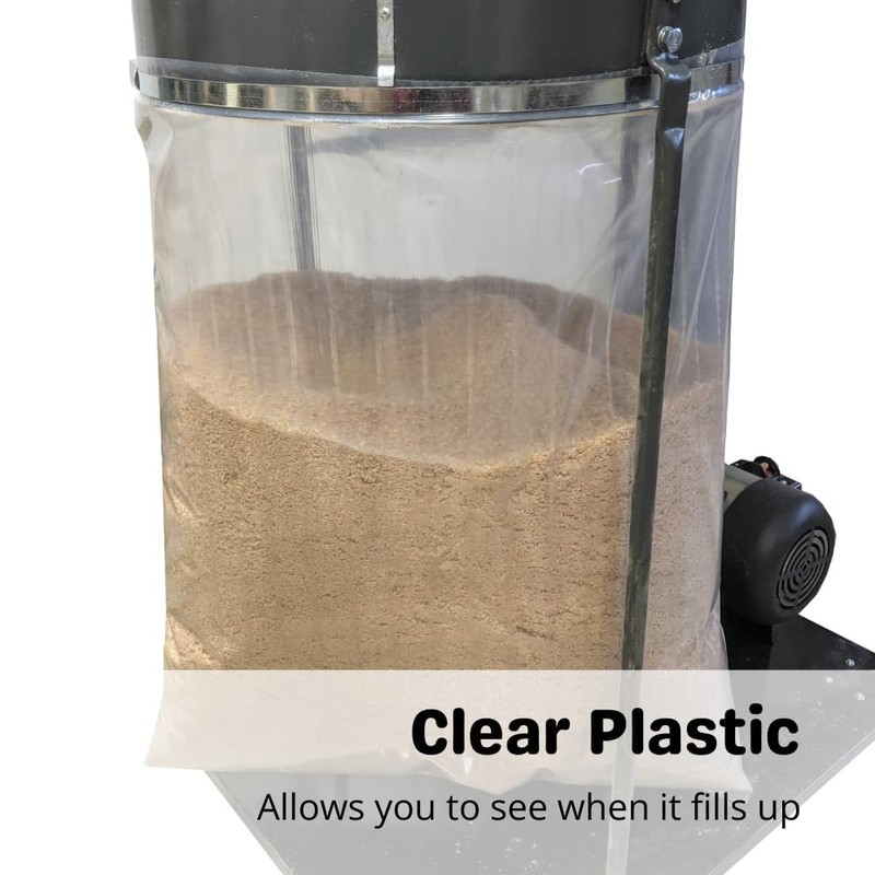 Harbor Freight Dust Collector Bags for Central Machinery 35 and
