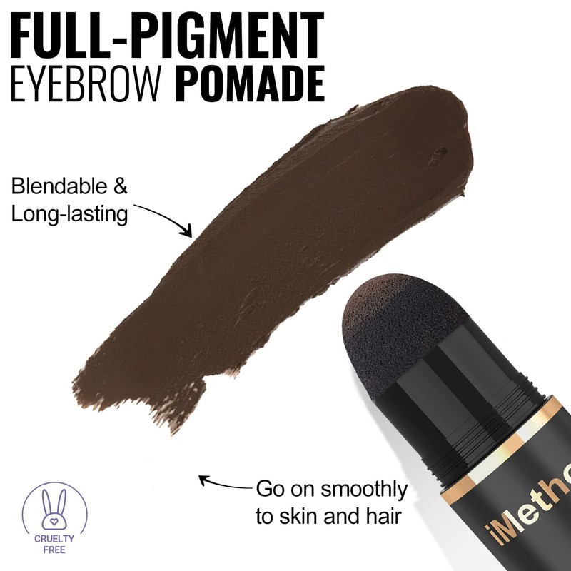 iMethod Eyebrow Stamp and Stencil Kit Stamping Kit for Perfect