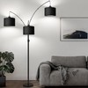Dimmable Floor Lamp - 3 Lights Arc Floor Lamps for