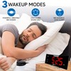 Geemarc Wake n’ Shake Curve Extra Loud Alarm Clocks for