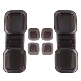 Car Tail Light Cover Decorative Replacement, Tail Light Decorative Trim Cover, for Defender 110 Engine Specifications, for Land Rover Defender 110 L663 2020 and Up