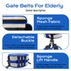 Mibcocny Adjustable Gait Belts for Seniors with Handles, Gate Belts