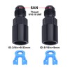 EVIL ENERGY 6AN Male to 3/8" & 5/16" SAE Quick-Disconnect