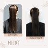 Hetto Real Hair Braid Extensions, Remy Ponytail Extensions, Hair Extensions,