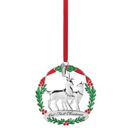 Lenox 894470 2023 Our 1st Christmas Deer Ornament