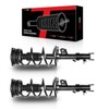 Torchbeam Front Struts Assembly w/Coil Spring Shocks Absorber Replacement for