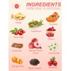 TeeLux Ginger Peach Turmeric Tea Bags, Warm Ginger with Tart