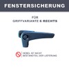 3D-Druck Camper Window Locks in Black/Burglary Protection/Latch for Dometic Seitz