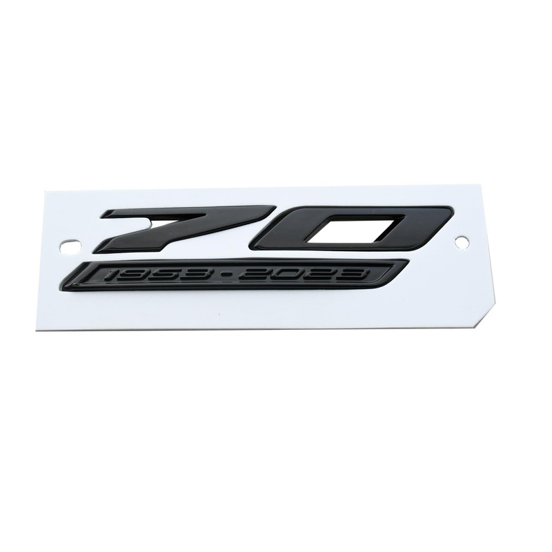 2pcs 70th Anniversary Side Emblem 3D Badges Replacement for 2020-2024