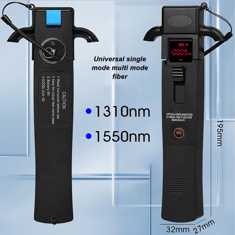 Optical Fiber Identifier 4 Adapters Mechanical Damping High Accuracy Online