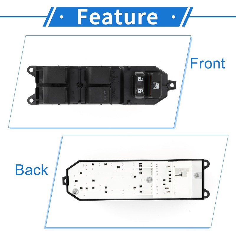 VekAuto Power Window Switch for Toyota Corolla Auris Yaris Urban