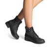 DREAM PAIRS Women's Lace Up Combat Boots Ankle Booties,Size 9,Black,PEAKK
