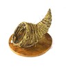 cornucopia basket for thanksgiving decor. (14in cornucopia)
