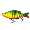 Lucky Strike Bait Works Live Series Swim Baits for Pike, Bass, Walleye, and Musky, Designed in Canada (Size 3, Fire Tiger)