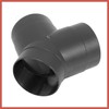 ACROPIX 75mm Car Heater Warm 3 Way Air Ducting Pipe