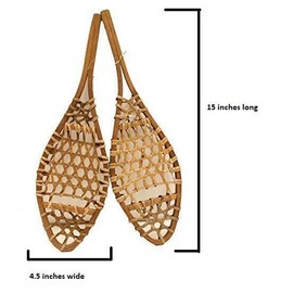 Wilcor Snowshoe Wall Decor 15" Set Lodge Decor