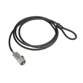 StarTech.com Laptop Combination Lock - 6 ft - Vinyl Coated Steel Cable - 4 Digit - Computer Lock - Security Lock - Laptop Lock Cable (LTLOCK)