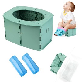 SunnySmile Travel Potty for Car，Travel Potty for Kids，Portable Potty for Toddler，Apply to Camping, Tourism, Outdoor, Indoor