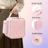 Dafelile Lunch Bag for Girls Women Kids,Reusable Insulated Corduroy Bow