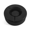 Chio 9002030 Ashtray Windproof, 12.5, Melamine, Black, 12 x 12