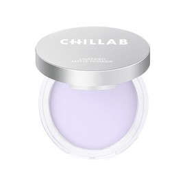 Chillab Polvo Compacto Mate de Lavanda, Defensor Anti-Brillo y Difuminador de Poros | Polvo Fijador 10g, Control de Grasa, Acabado Mate Sin Residuo Blanco, Testado Dermatológicamente, Vegano y Cruelty-Free