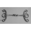 S-Products ELEVATOR GERMAN SILVER LOZENGE MOUTHPIECE SNAFFLE JUMPING HORSE SHOW